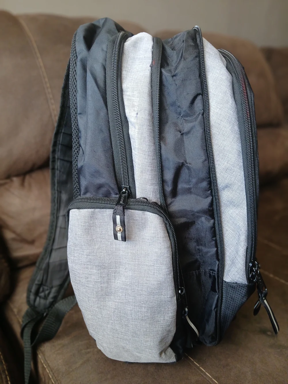 Eastsport Men's Grey and Black Backpack